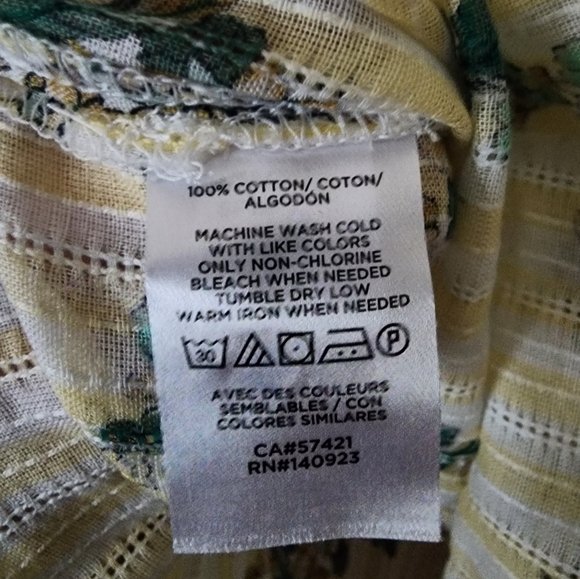 NWT LOFT Bouquet Pintucked Tie Neck Blouse - Picture 5 of 7